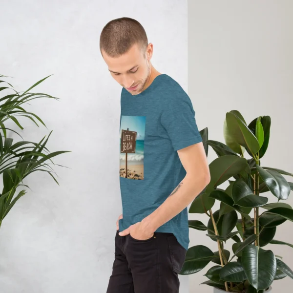 LIFES A BEACH UNISEX T-SHIRT - Image 31