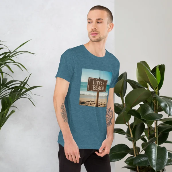 LIFES A BEACH UNISEX T-SHIRT - Image 32