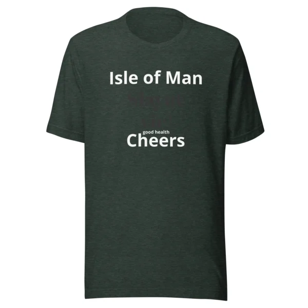 Manx IOM CHEERS UNISEX T-SHIRT - Image 13