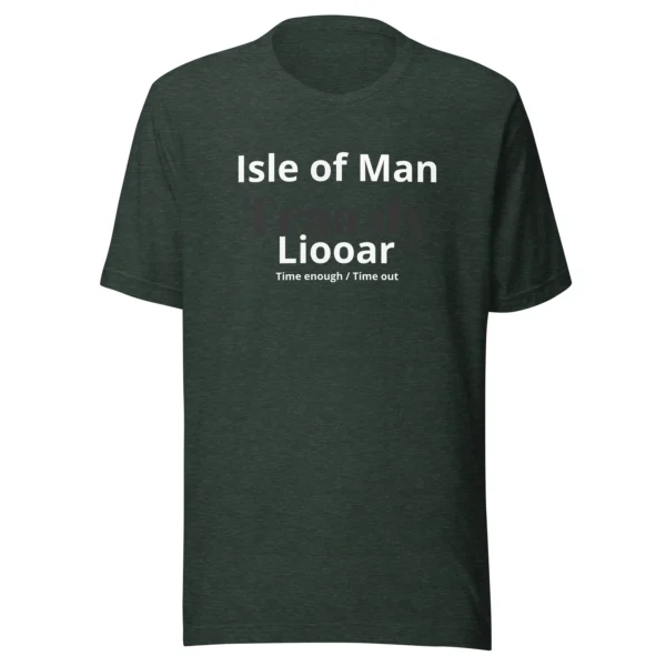 MANX IOM TIME UNISEX T-SHIRT - Image 13