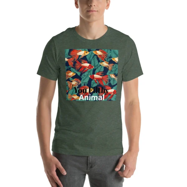 1 YOU FILTHY ANIMAL - CLEAN YOU FISH TANK CAMPAIGN T-SHIRT - Image 5