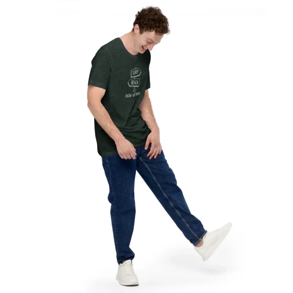 SURF & BEACH IOM UNISEX T-SHIRT - Image 3
