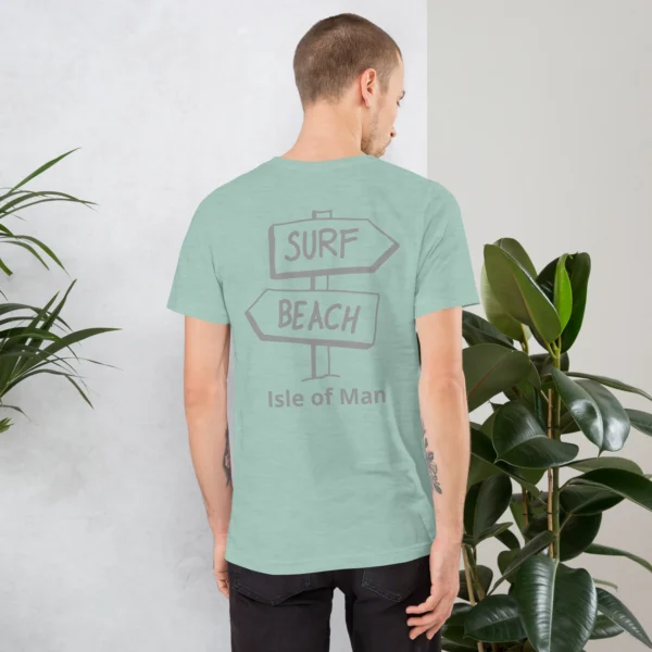 MANX BEACH & SURF IOM UNISEX T-SHIRT - Image 46