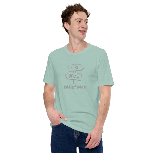 SURF & BEACH IOM UNISEX T-SHIRT - Image 15