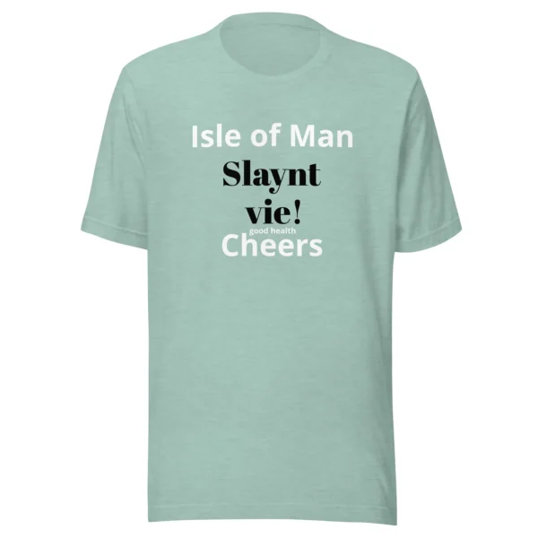 Manx IOM CHEERS UNISEX T-SHIRT - Image 45