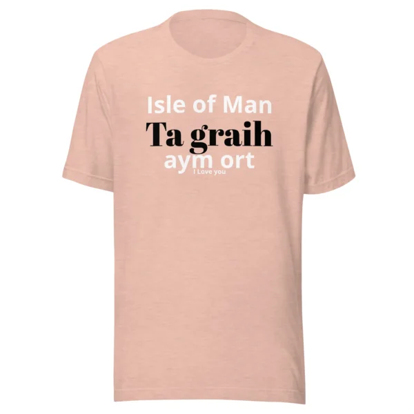 MANX IOM I LOVE YOU UNISEX T-SHIRT - Image 49