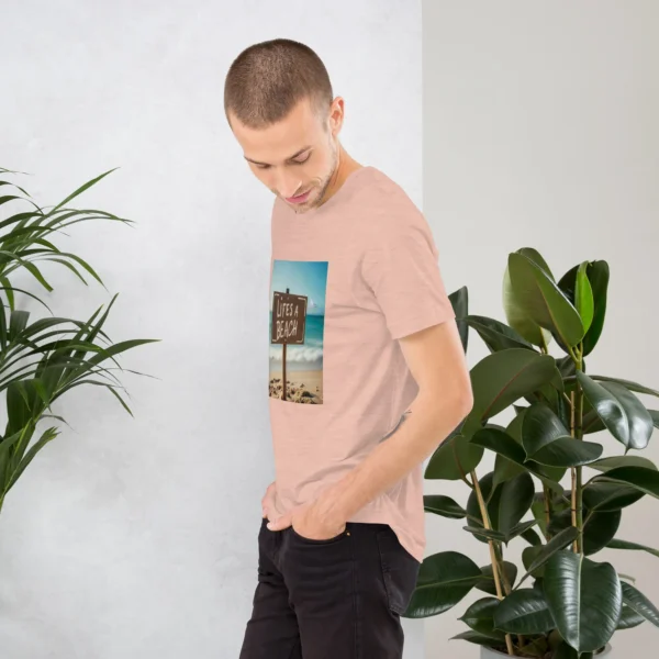 LIFES A BEACH UNISEX T-SHIRT - Image 51