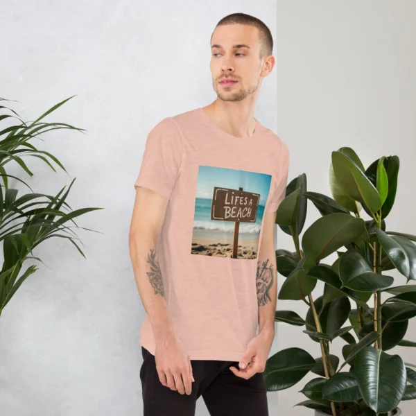 LIFES A BEACH UNISEX T-SHIRT - Image 52