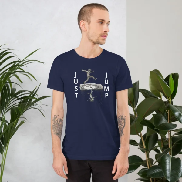 JUST JUMP UNISEX T-SHIRT - Image 4