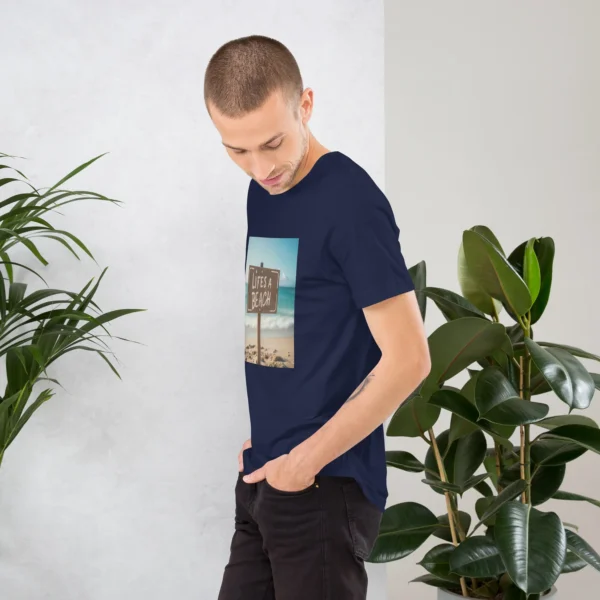 LIFES A BEACH UNISEX T-SHIRT - Image 7