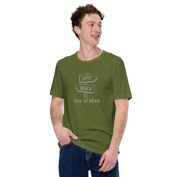 SURF & BEACH IOM UNISEX T-SHIRT - Image 7