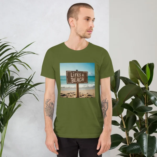 LIFES A BEACH UNISEX T-SHIRT - Image 25