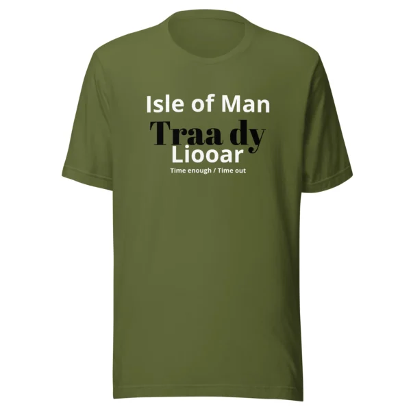 MANX IOM TIME UNISEX T-SHIRT - Image 25