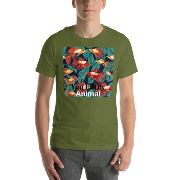 1 YOU FILTHY ANIMAL - CLEAN YOU FISH TANK CAMPAIGN T-SHIRT - Image 7