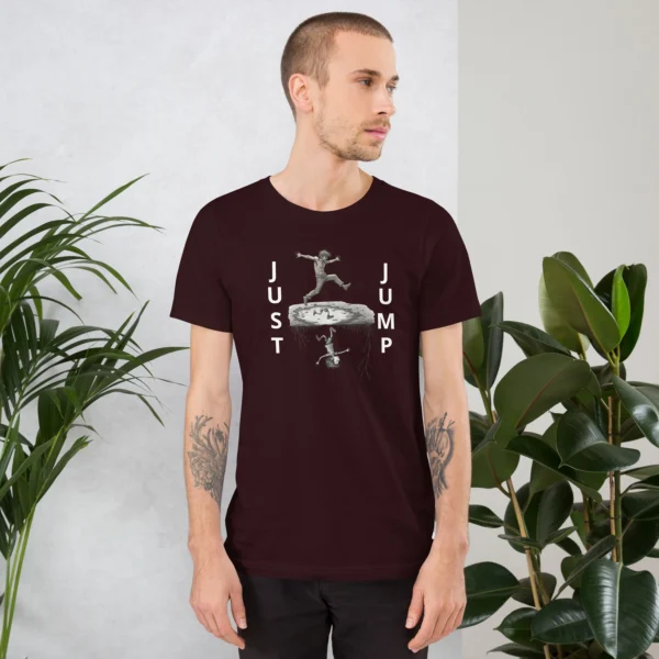 JUST JUMP UNISEX T-SHIRT - Image 3