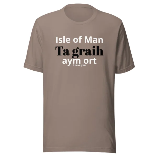 MANX IOM I LOVE YOU UNISEX T-SHIRT - Image 33