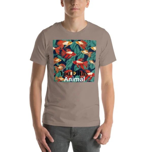 1 YOU FILTHY ANIMAL - CLEAN YOU FISH TANK CAMPAIGN T-SHIRT - Image 9
