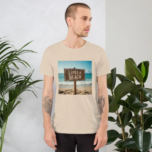 LIFES A BEACH UNISEX T-SHIRT - Image 53