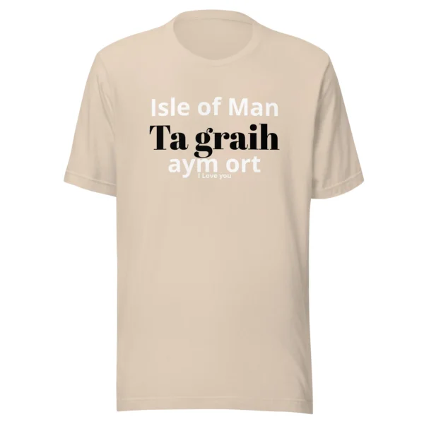 MANX IOM I LOVE YOU UNISEX T-SHIRT - Image 53