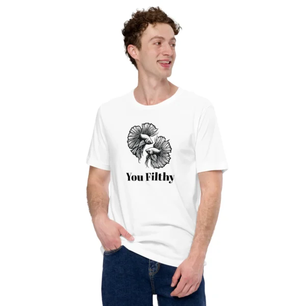 1 YOU FILTHY ANIMAL FISHING T-SHIRT - Image 8