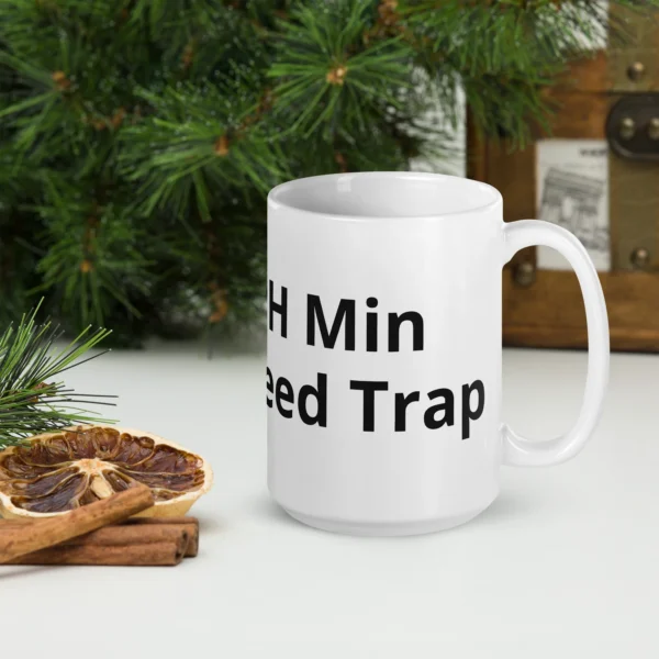 SULBY SPEED TRAP WHITE GLOSSY MUG - Image 3