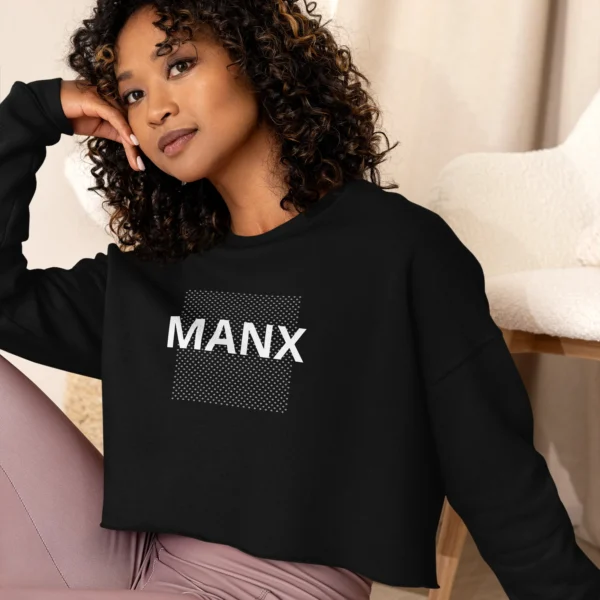 MANX CROP SWEATSHIRT