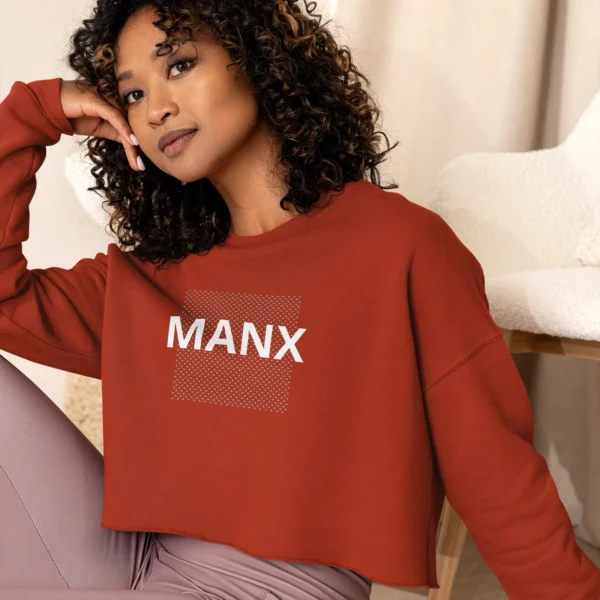 MANX CROP SWEATSHIRT - Image 2