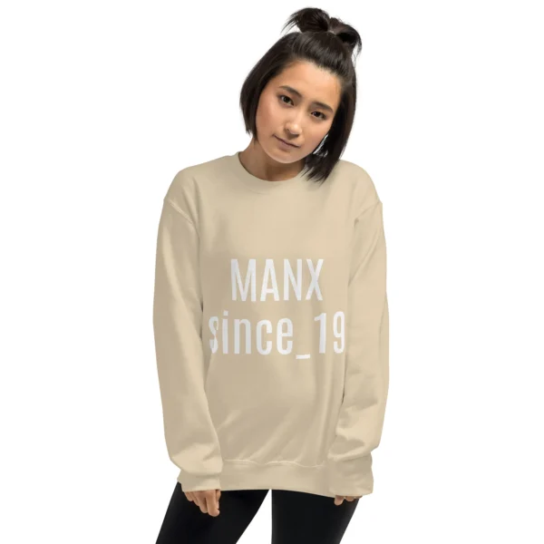 Manx Since 19_Something Unisex Sweatshirt - Image 13