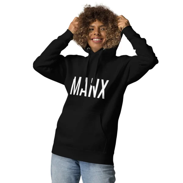 Isle of Man Manx Places Unisex Hoodie Front & Back Print