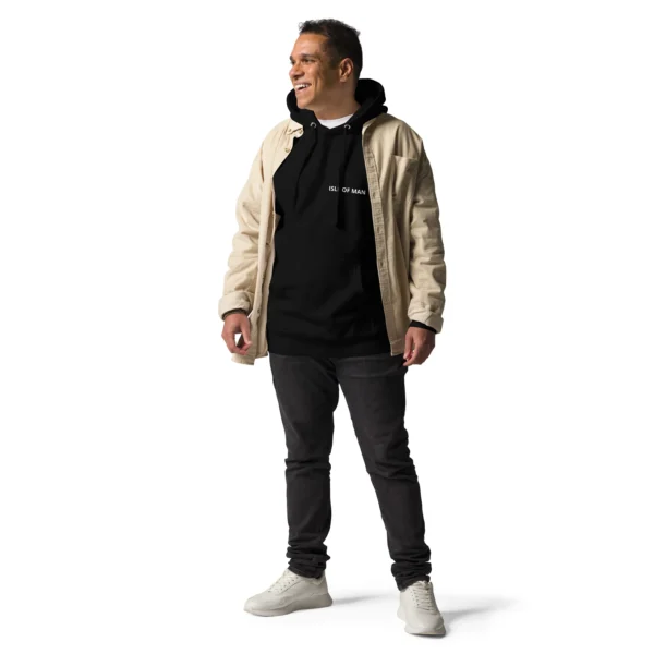Isle of Man MANNIN Front & Back Print Unisex Hoodie - Image 2