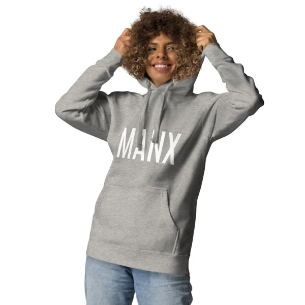 Isle of Man Manx Places Unisex Hoodie Front & Back Print - Image 13