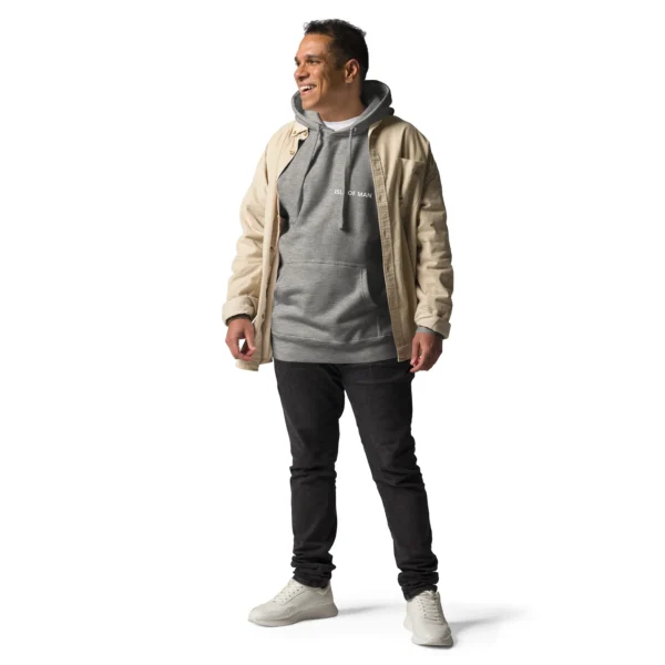 Isle of Man MANNIN Front & Back Print Unisex Hoodie - Image 12