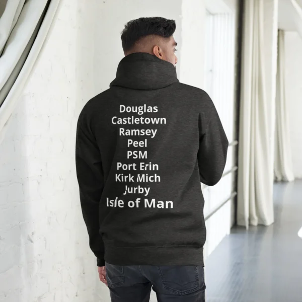 Island Places Unisex Hoodie Back Print - Image 5