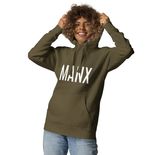 Isle of Man Manx Places Unisex Hoodie Front & Back Print - Image 9