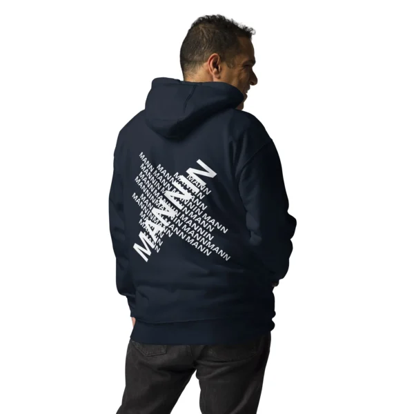 Isle of Man MANNIN Front & Back Print Unisex Hoodie - Image 3