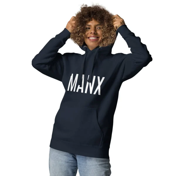 Isle of Man Manx Places Unisex Hoodie Front & Back Print - Image 3