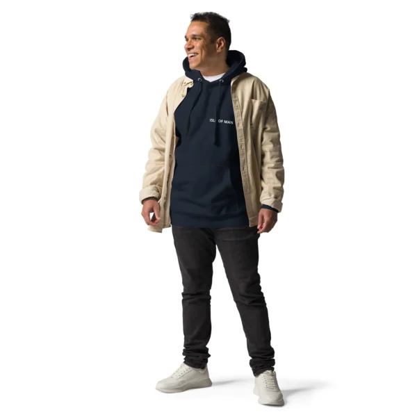 Isle of Man MANNIN Front & Back Print Unisex Hoodie - Image 4
