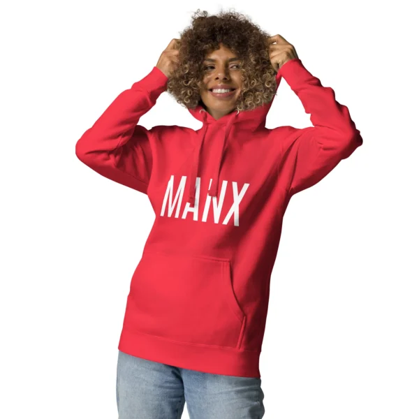 Isle of Man Manx Places Unisex Hoodie Front & Back Print - Image 11