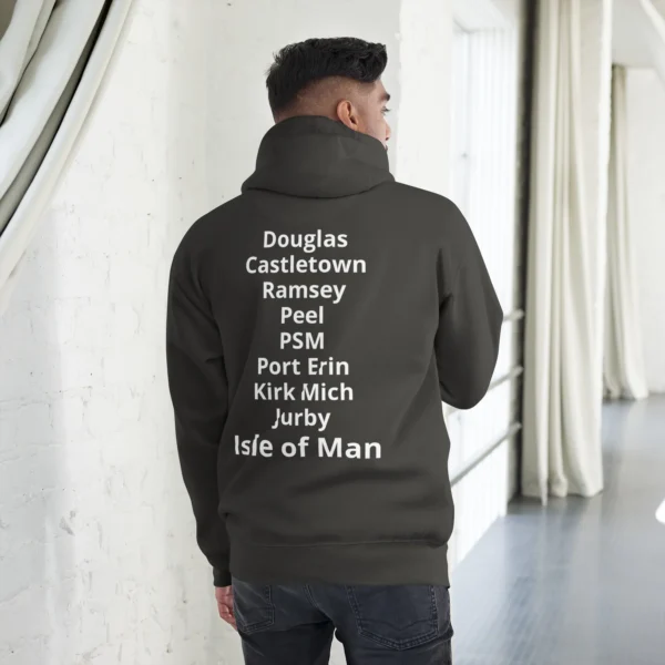 Island Places Unisex Hoodie Back Print - Image 7
