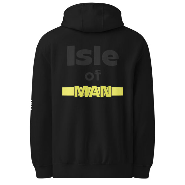 Isle of Man Bold Print F&B Unisex Saloon mid-weight hoodie