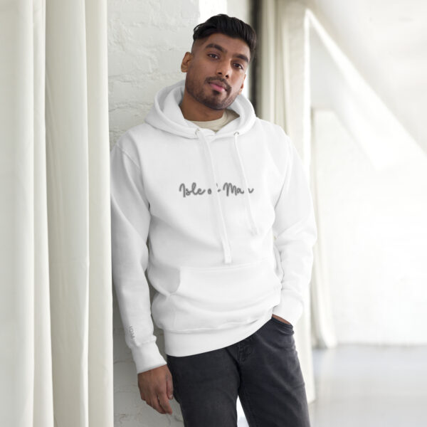 Isle of Man Italic F&B Print Unisex Hoodie Premium - Image 19