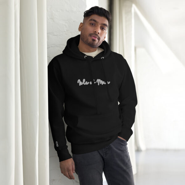 Isle of Man Italic F&B Print Unisex Hoodie Premium - Image 18