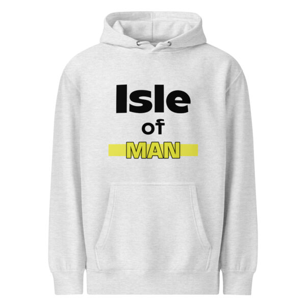 Isle of Man Bold Print F&B Unisex Saloon mid-weight hoodie - Image 6