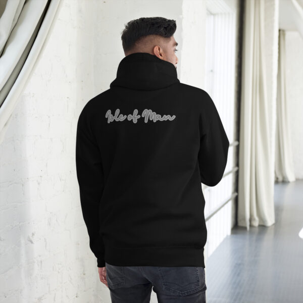 Isle of Man Italic F&B Print Unisex Hoodie Premium - Image 17