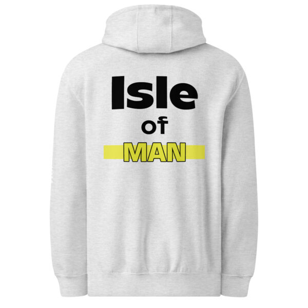 Isle of Man Bold Print F&B Unisex Saloon mid-weight hoodie - Image 5