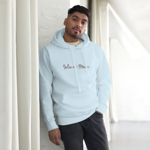Isle of Man Italic F&B Print Unisex Hoodie Premium - Image 5