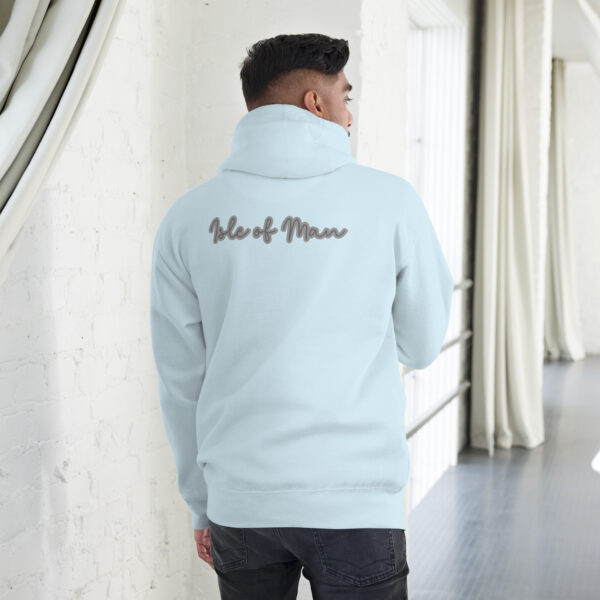 Isle of Man Italic F&B Print Unisex Hoodie Premium - Image 4
