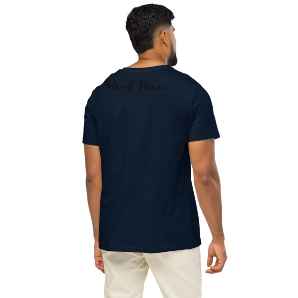 Isle of Man Italic Print Unisex T-Shirt Premium Design - Image 14