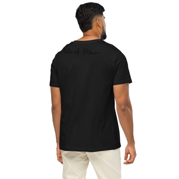 Isle of Man Italic Print Unisex T-Shirt Premium Design - Image 12