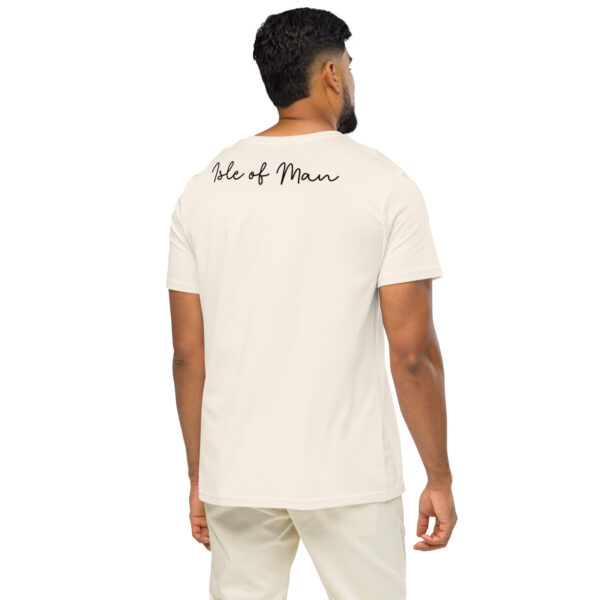 Isle of Man Italic Print Unisex T-Shirt Premium Design - Image 5